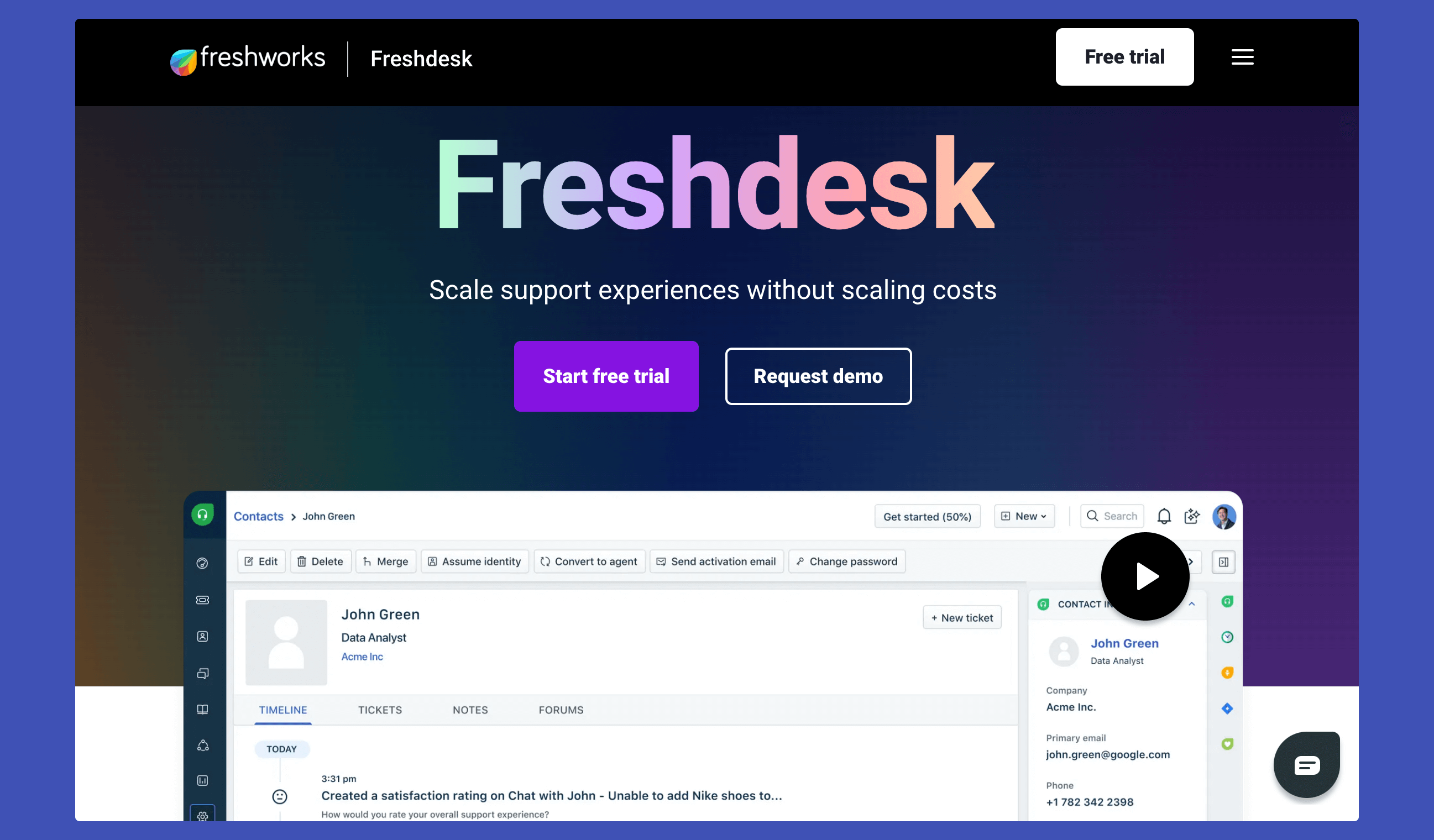 13 Top Happyfox Alternatives For Improved Customer Support - Desku Freshdesk - happyfox alternatives