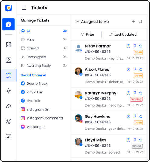 A screen shot of an education-oriented social media ticketing app.
