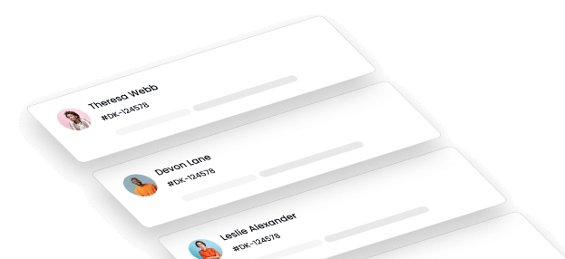 Customer Support Solutions Products - Desku Unified customer support solutions is a group of people shown on a black screen.
