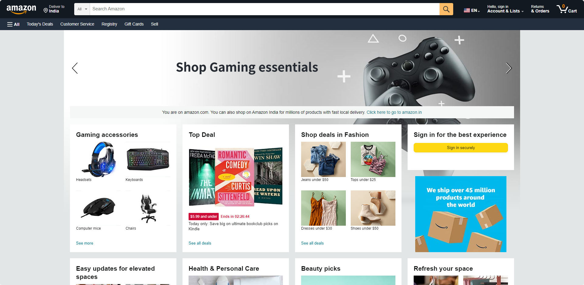 Amazon - customer centric company
