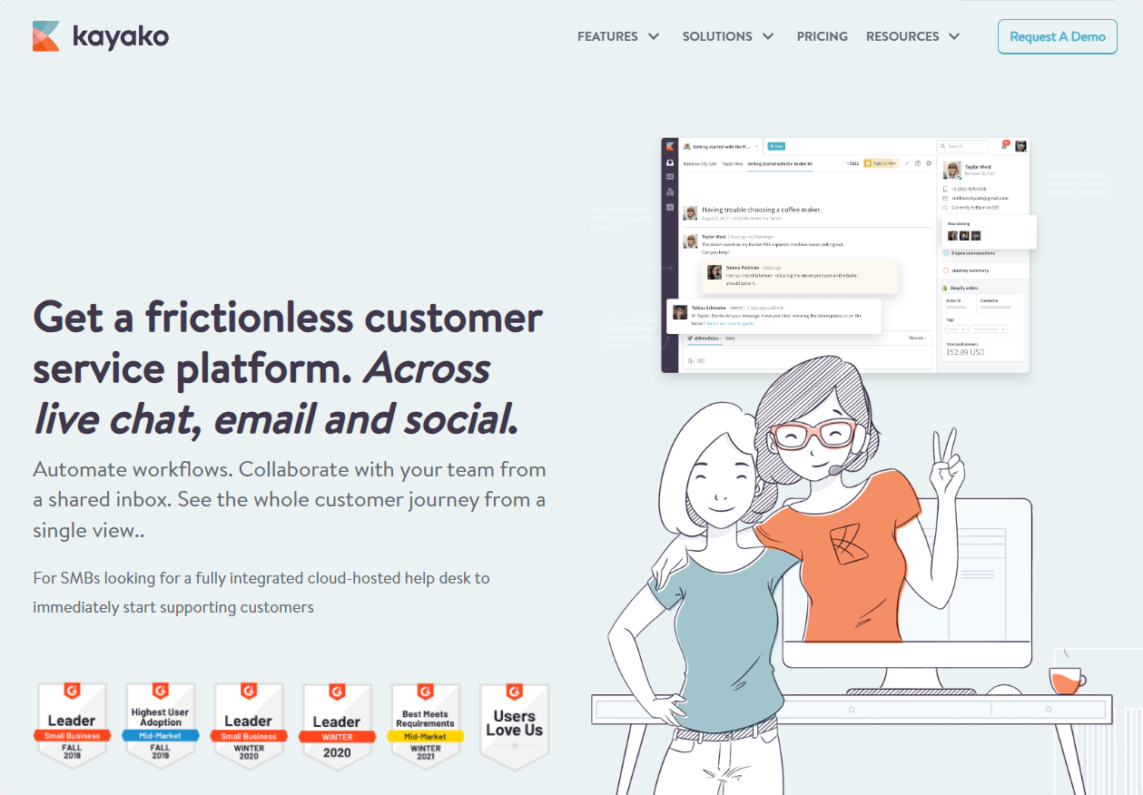 13 Top Happyfox Alternatives For Improved Customer Support - Desku Kayako - happyfox alternatives