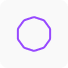 Ai Automation Solutions For Customer Engagement - Desku An ai-generated purple hexagon on a white background.