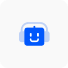 Ai Automation Solutions For Customer Engagement - Desku An ai-enhanced icon with a smiley face on it.