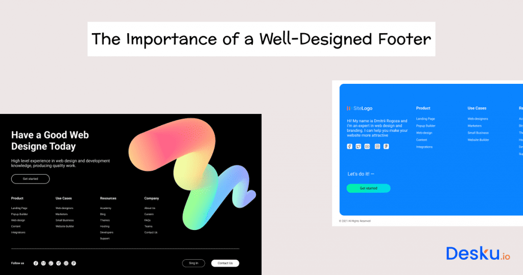 How To Put Icon Images In Shopify Footer: Expert'S Guide - Desku The importance of a well designed footer
