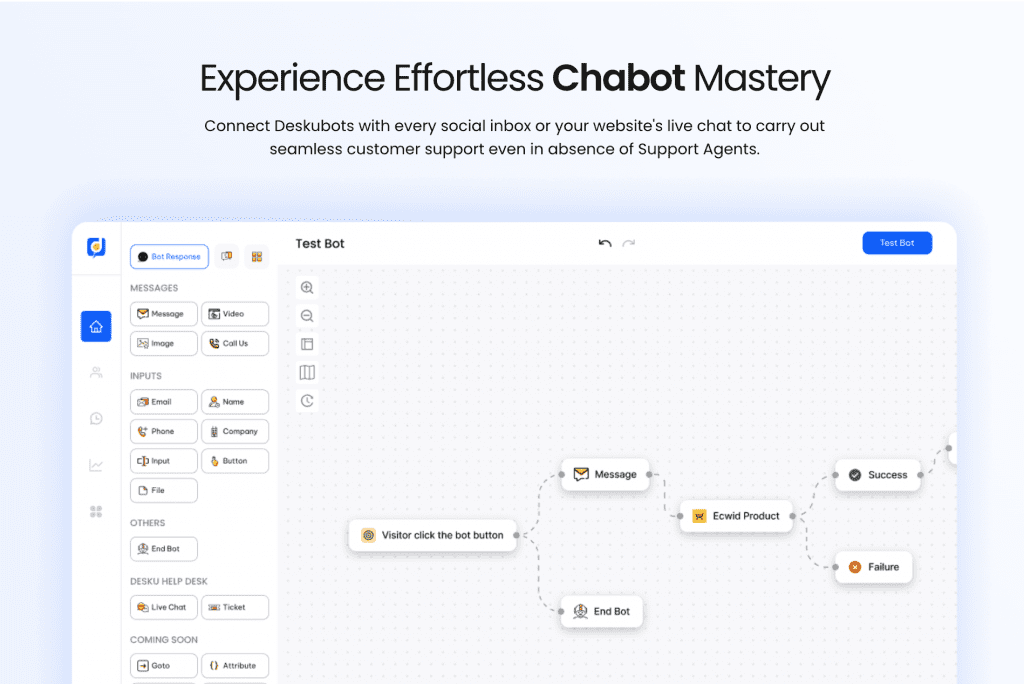 What Is Chatbot Builder: 12 Reasons To Use One In Your Business - Desku Reasons to use a chatbot builder
