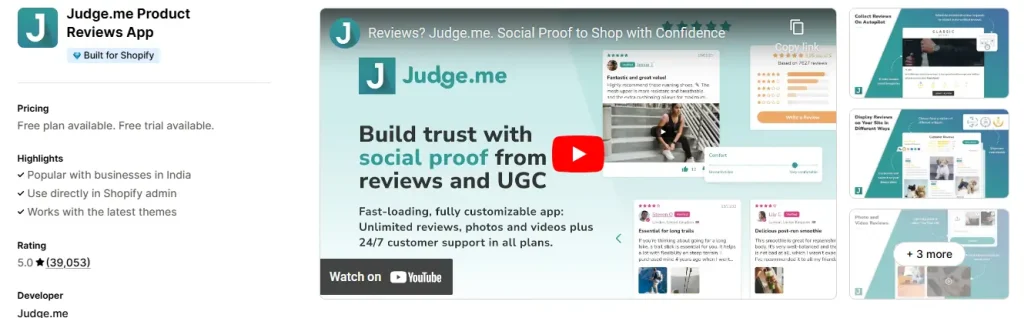 36 Top Shopify Apps For 2025: Boost Your Store'S Performance - Desku Judge me