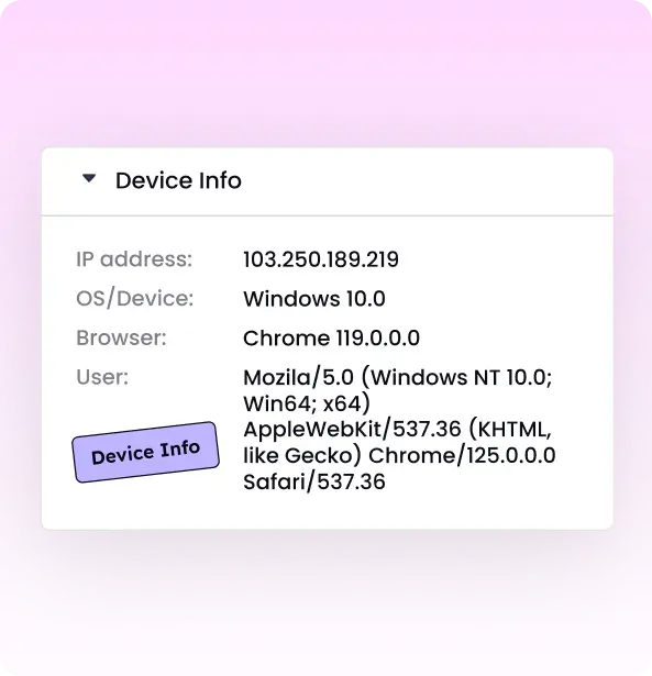 Real-Time Visitor Monitoring For Enhanced Engagement - Desku Developers Store Device info