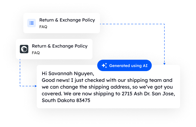 Shopline Customer Support Software - Desku Shopline-agent-replies