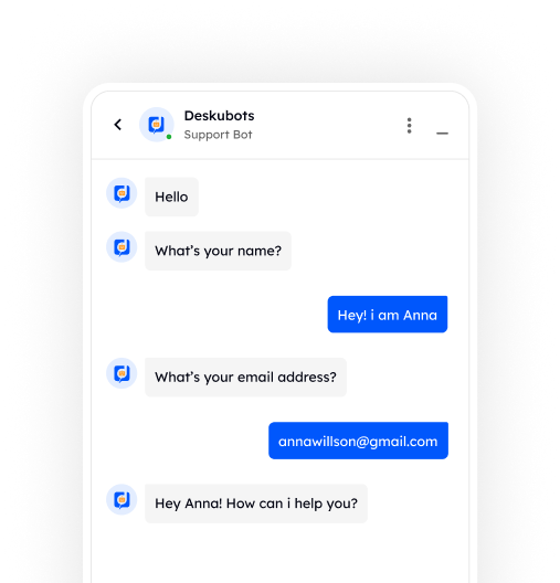Lead Generation And Sales Solutions For Businesses - Desku Developers Store Automate-contact-gathering-through-chat