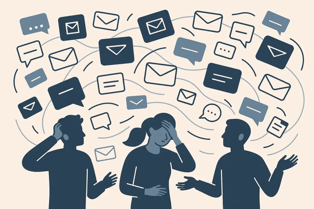 Shared Inbox Guide: Definition, Benefits, Tools &Amp; Best Practices 2025 - Desku Cluttered inbox