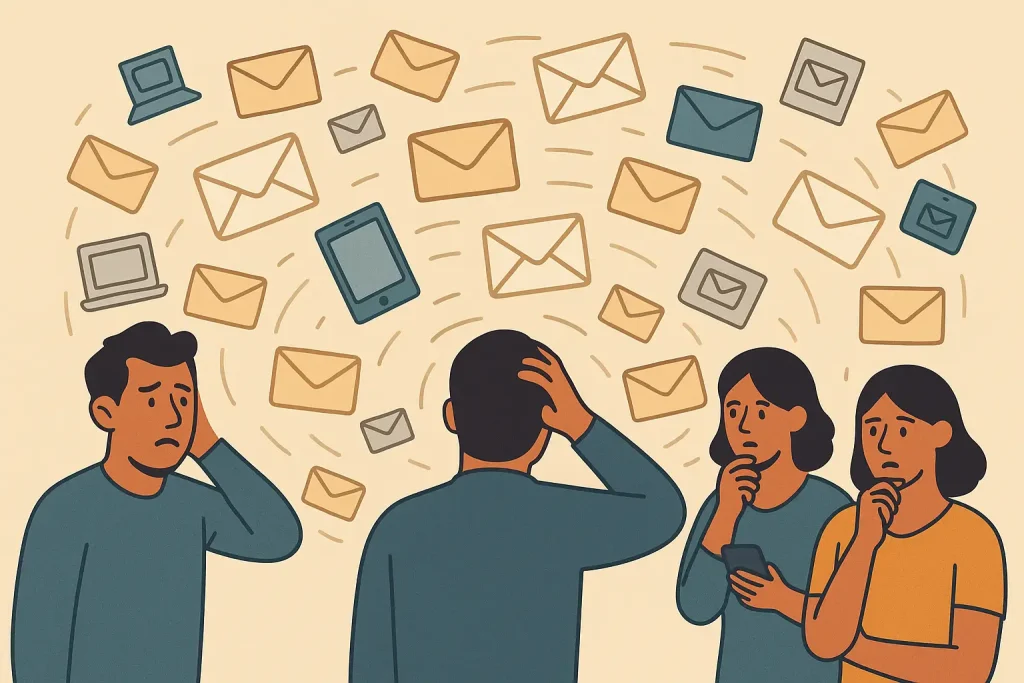 Shared Inbox Guide: Definition, Benefits, Tools &Amp; Best Practices 2025 - Desku Multiple email inbox clutter