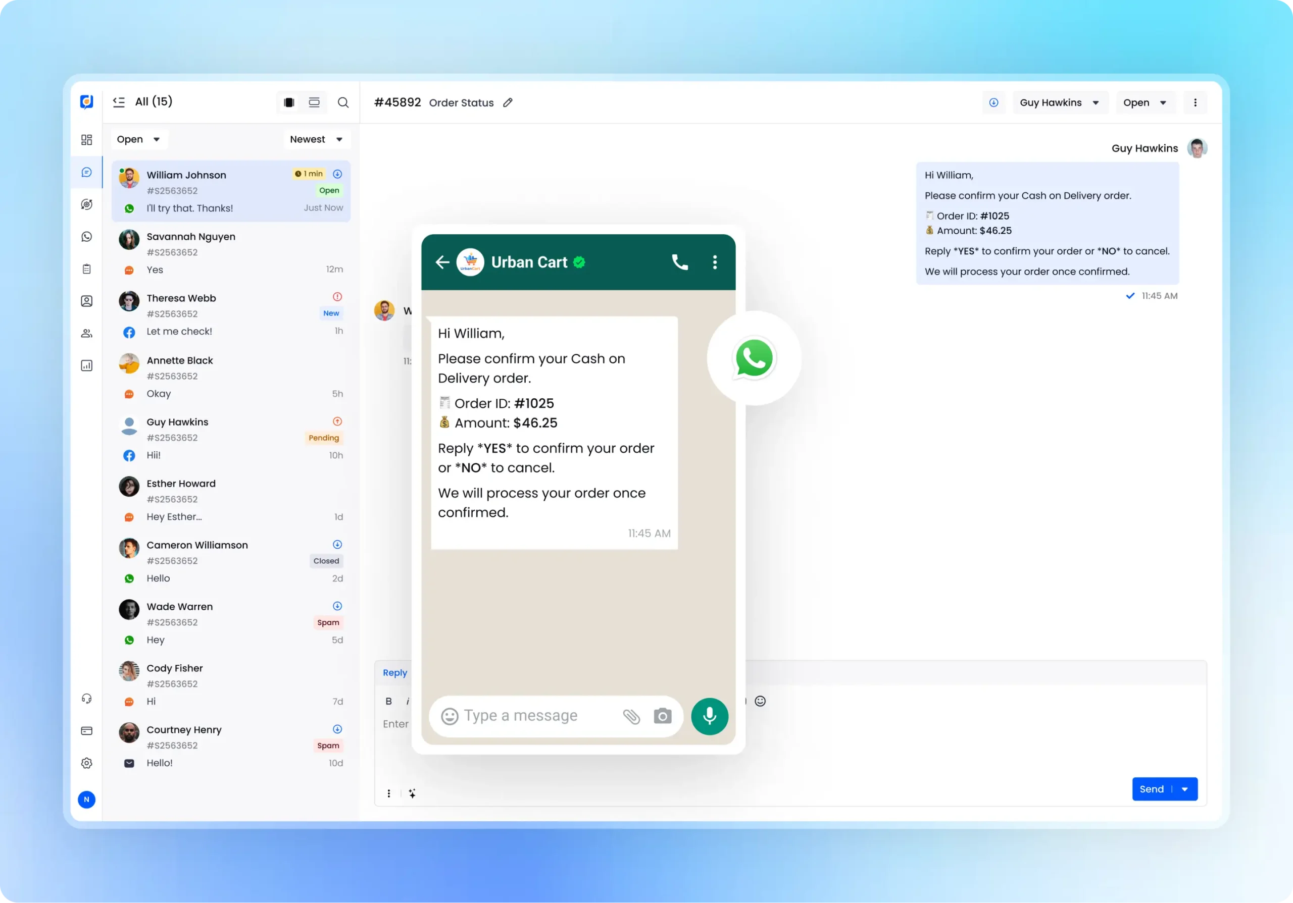 Integration whatsapp ecommerce verify cod scaled